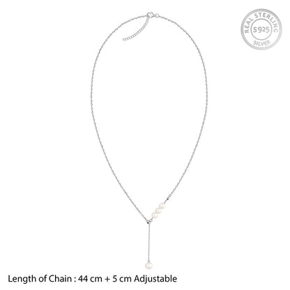 Silver Bette Necklace