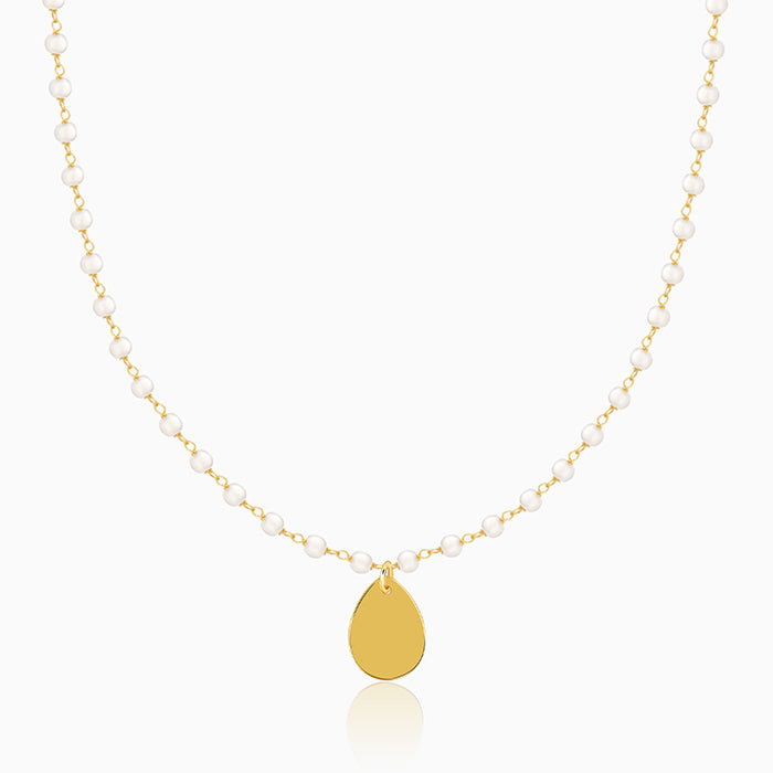 Golden Colleen Pearl Necklace