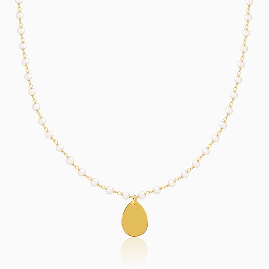 Golden Colleen Pearl Necklace