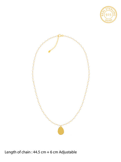 Golden Colleen Pearl Necklace