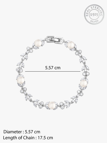 Silver Crawford Pearl Set of 3