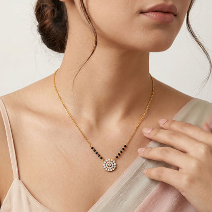 Golden Sharanya Mangalsutra