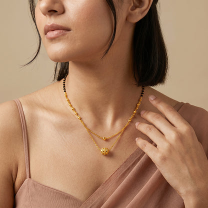 Golden Prisha Mangalsutra