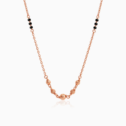Rose Gold Iraaya Mangalsutra