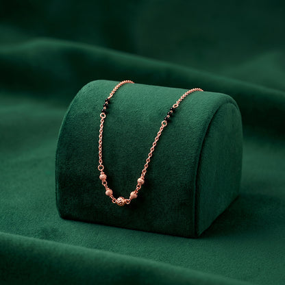 Rose Gold Iraaya Mangalsutra