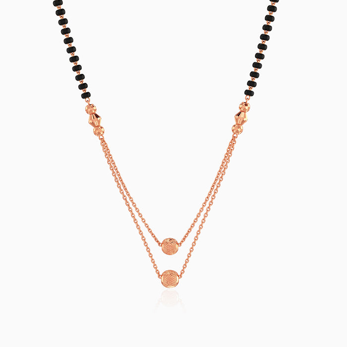 Rose Gold Nysha Mangalsutra