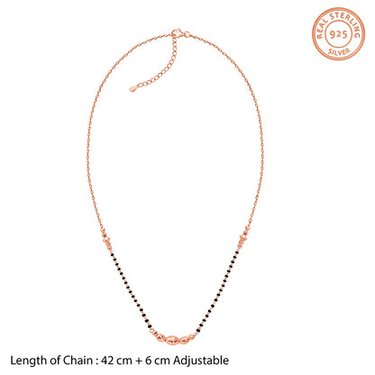 Rose Gold Varnika Mangalsutra