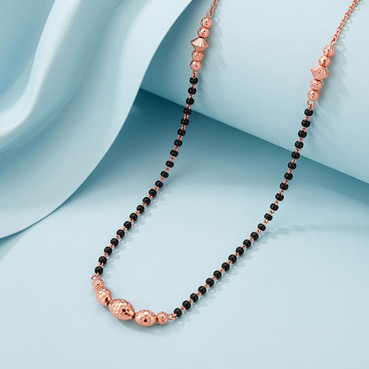 Rose Gold Varnika Mangalsutra