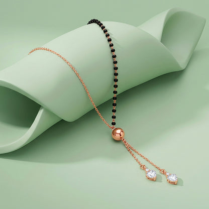 Rose Gold Muskan Mangalsutra