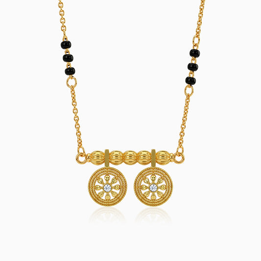 Golden Prajakta Mangalsutra
