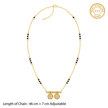 Golden Prajakta Mangalsutra