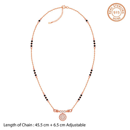 Rose Gold Sharvya Mangalsutra