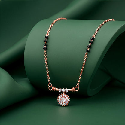 Rose Gold Sharvya Mangalsutra