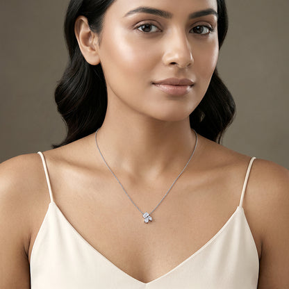 Silver Celestia Star Necklace