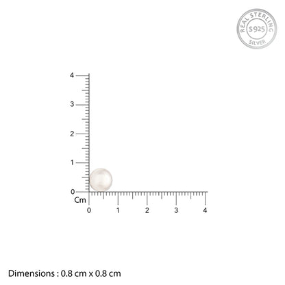 Silver White Pearl Set