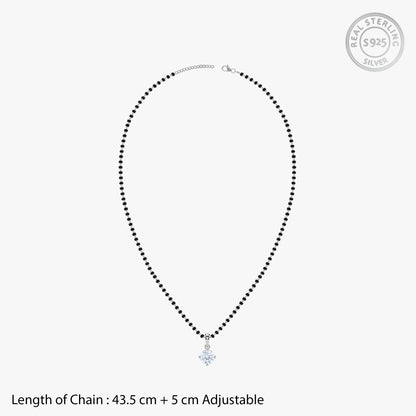 Silver Niveda Mangalsutra