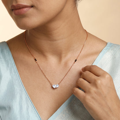 Rose Gold Suprita Mangalsutra