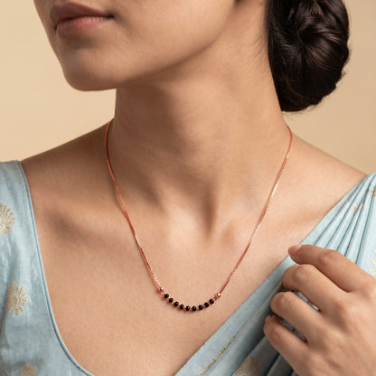 Rose Gold Shrisha Mangalsutra