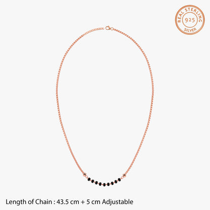 Rose Gold Shrisha Mangalsutra