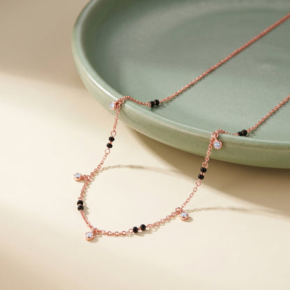 Rose Gold Mireya Mangalsutra