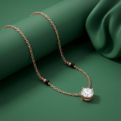 Rose Gold Namritha Mangalsutra