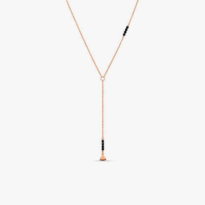 Rose Gold Anirudha Mangalsutra