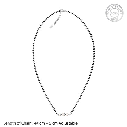 Silver Vihana Pearl Mangalsutra