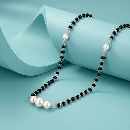 Silver Tarunima Pearl Mangalsutra