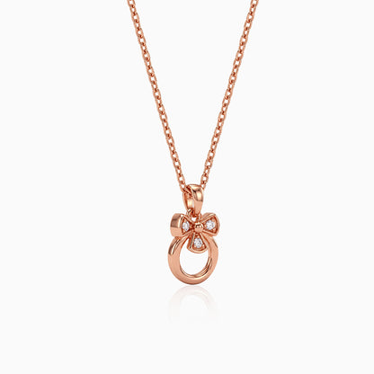 Rose Gold Miralis Pendant with Chain