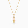 Golden Eryndor Pendant With Link Chain