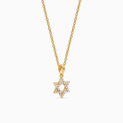 Golden Your Star Pendant With Link Chain