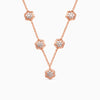 Dual Tone Liantha Silver Necklace