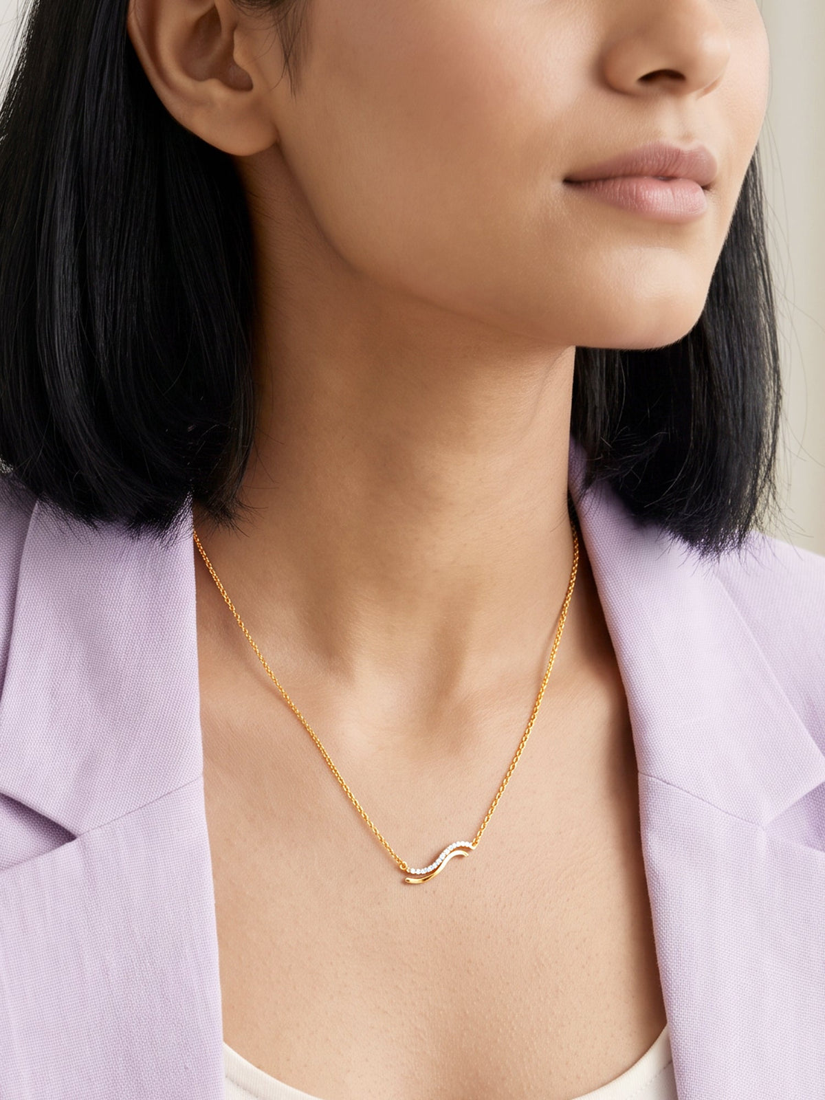 Golden Thessa Necklace