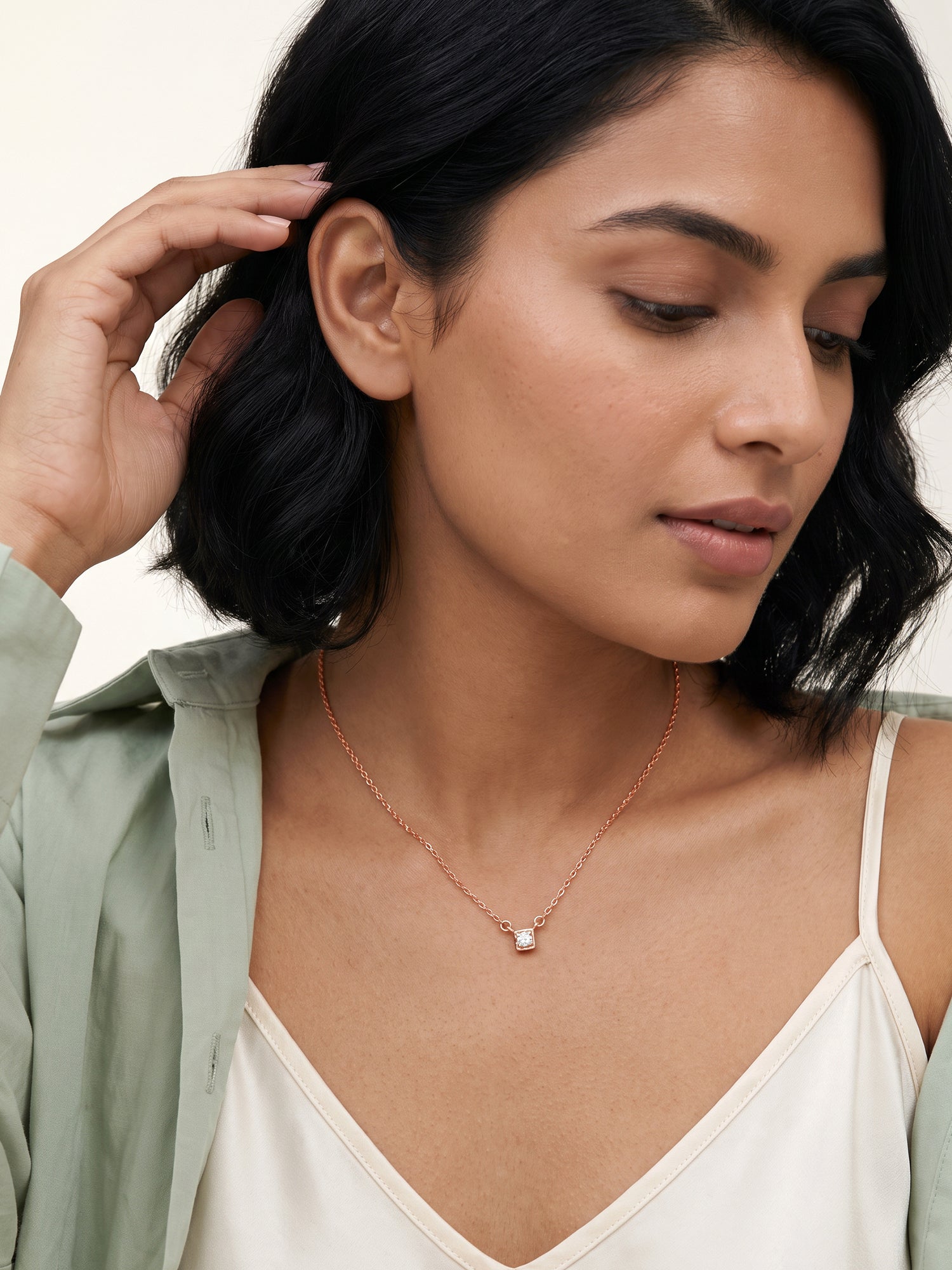 Rose Gold Marceline Necklace