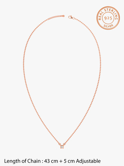 Rose Gold Marceline Necklace