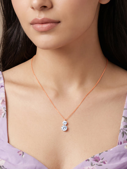 Rose Gold Cyllene Necklace