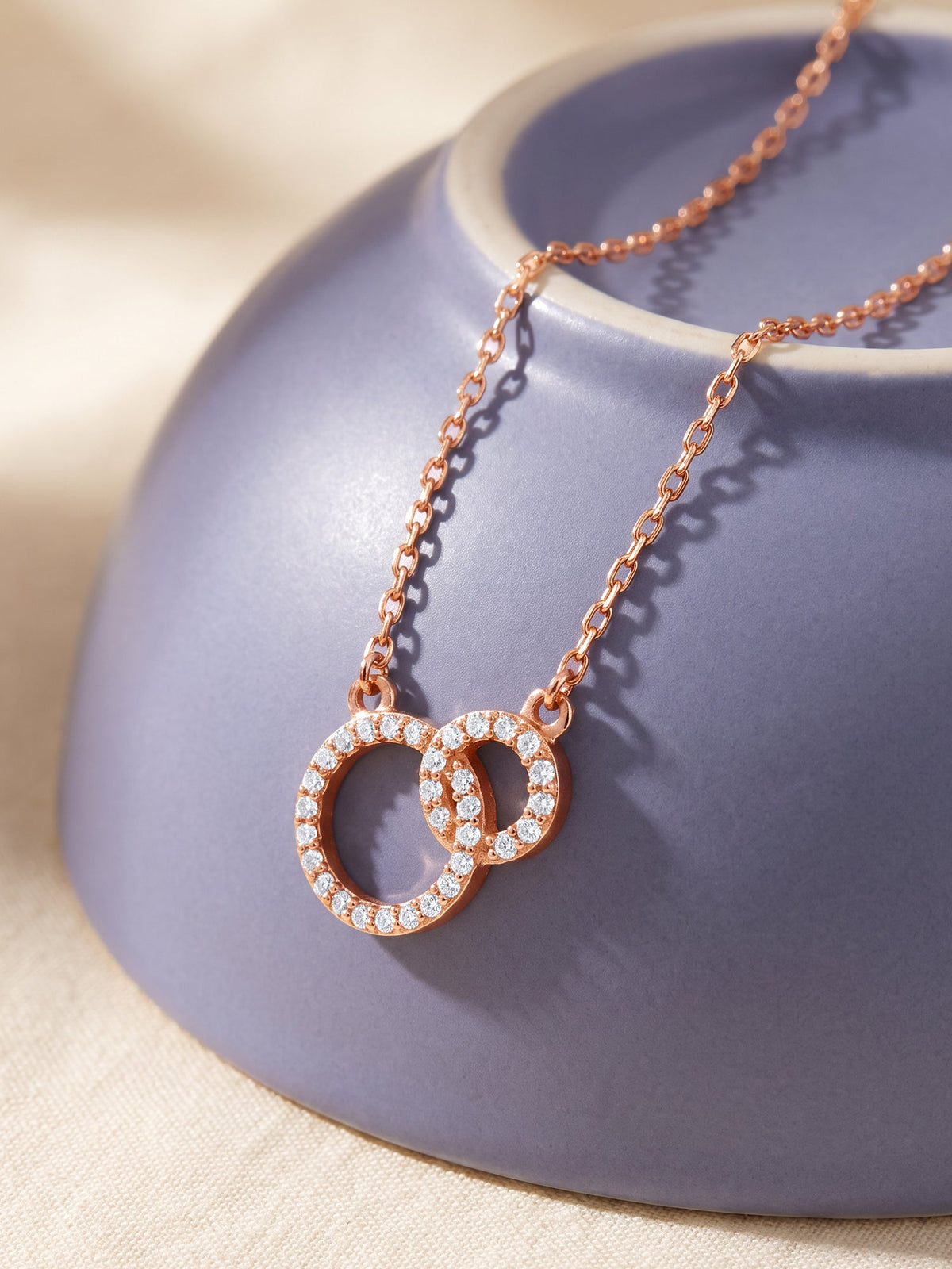 Rose Gold Viviane Necklace
