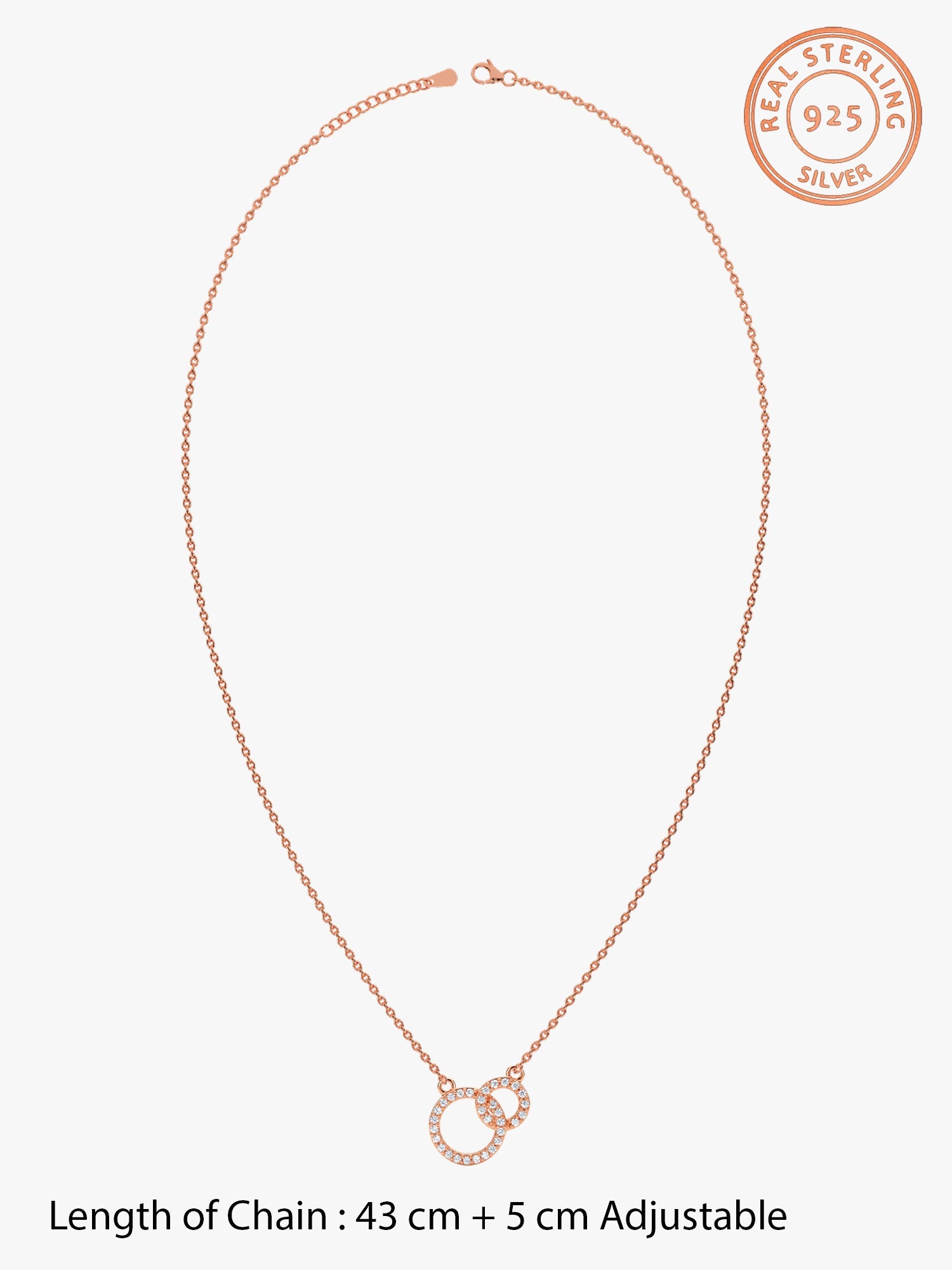 Rose Gold Viviane Necklace