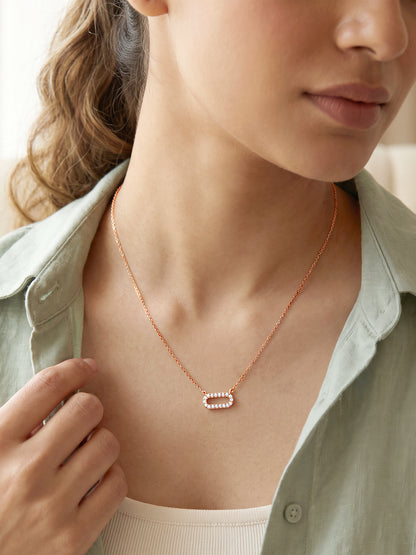 Rose Gold Ginevra Necklace