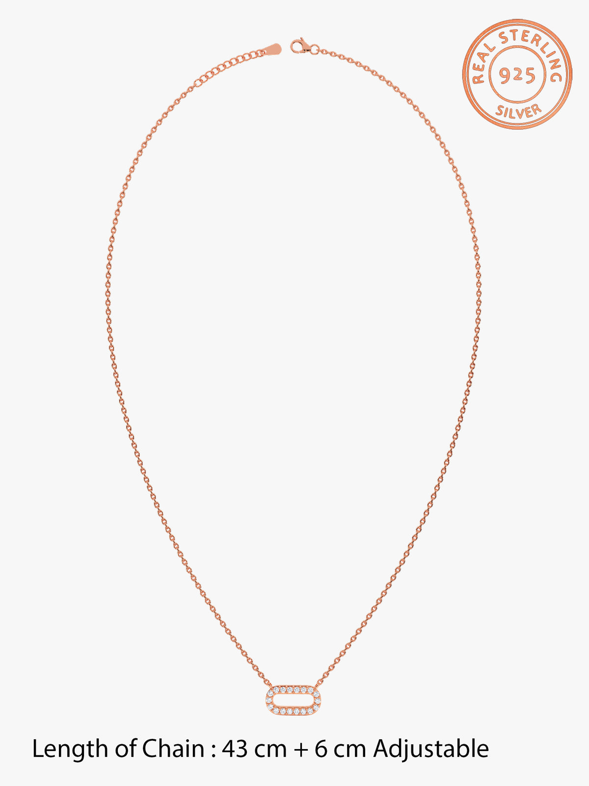 Rose Gold Ginevra Necklace