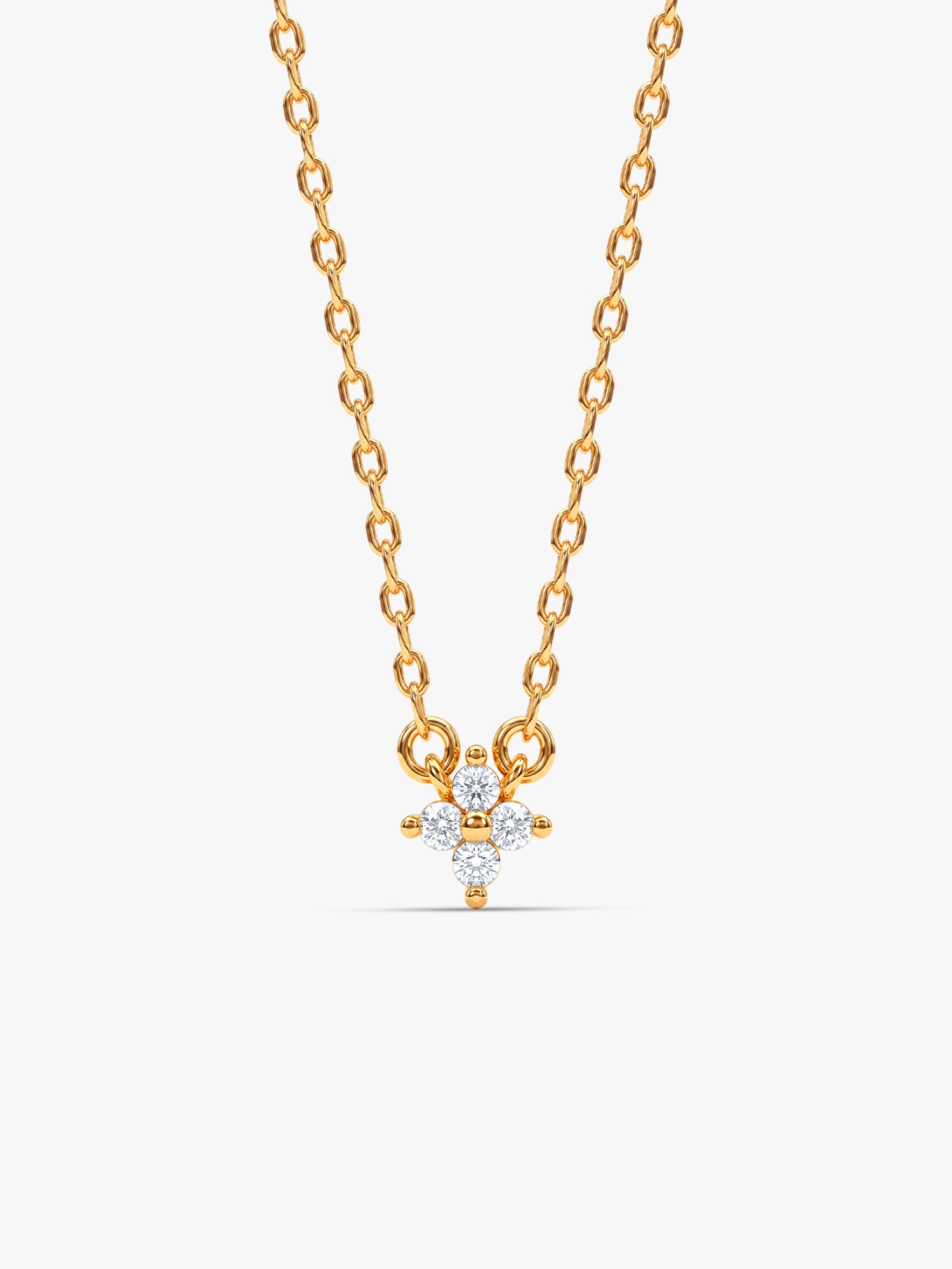 Golden Edelweiss Necklace
