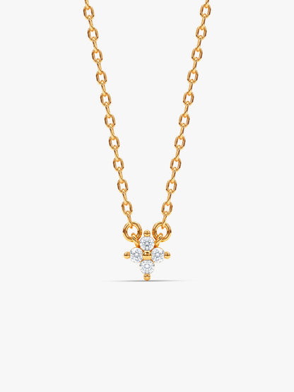 Golden Edelweiss Necklace