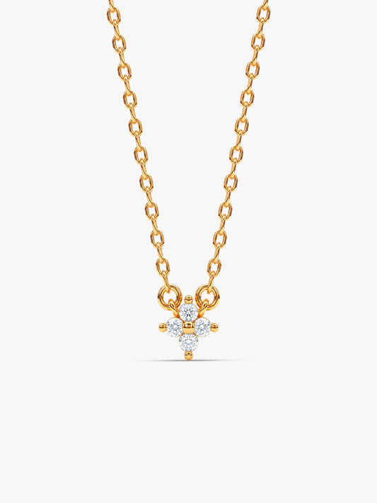 Golden Edelweiss Necklace