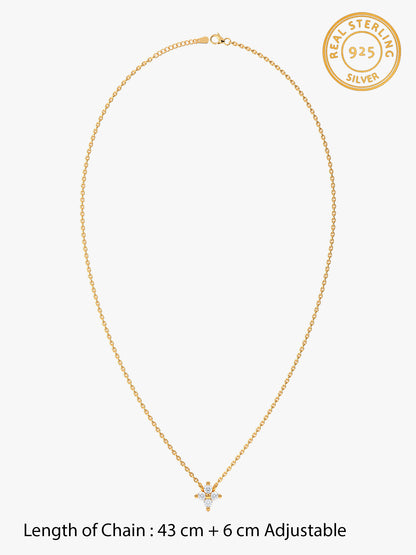 Golden Edelweiss Necklace
