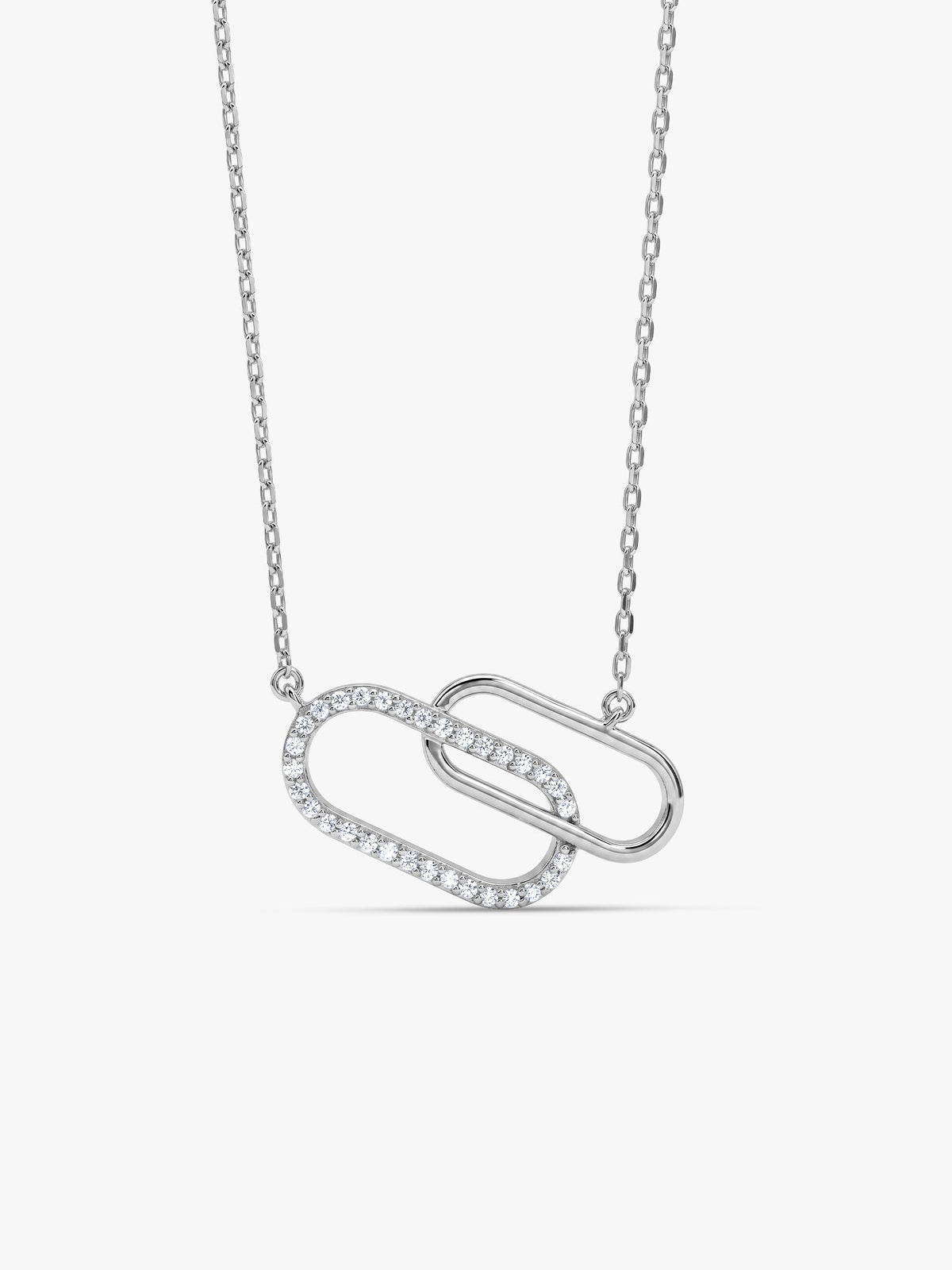Silver Alouette Necklace