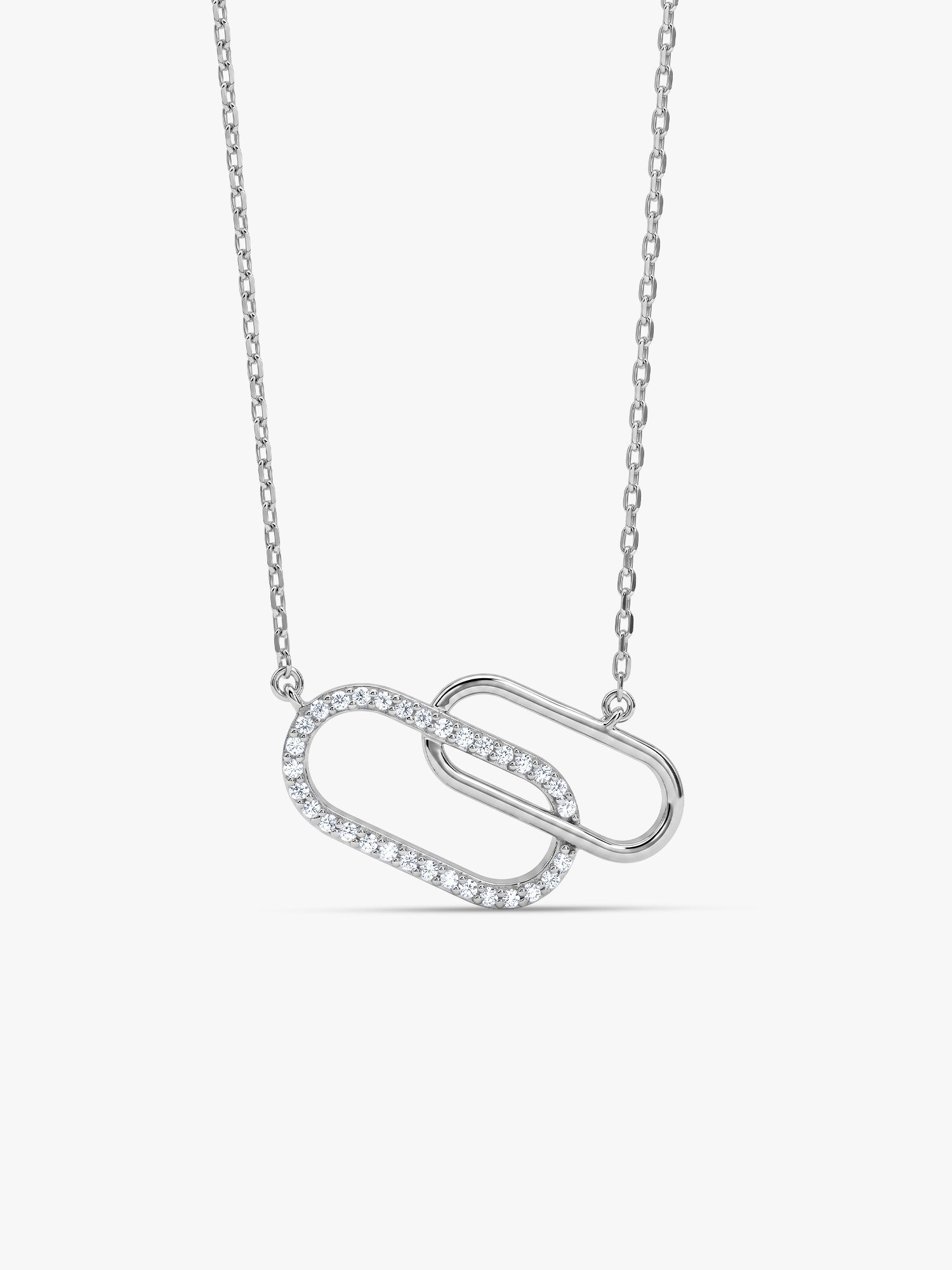 Silver Alouette Necklace