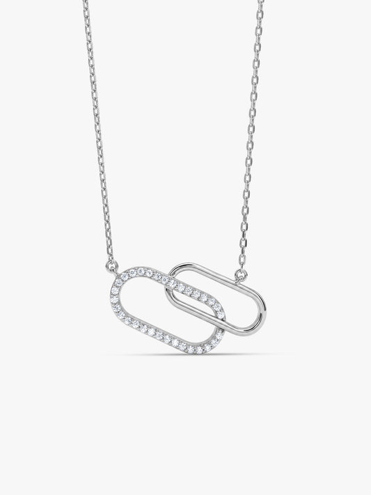 Silver Alouette Necklace