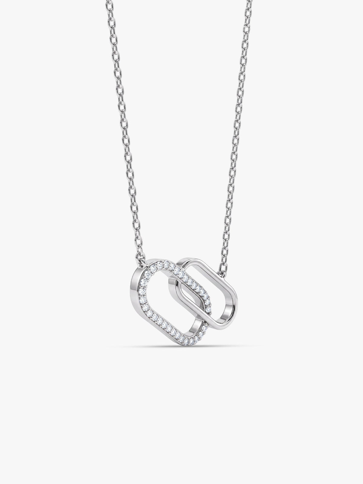 Silver Alouette Necklace