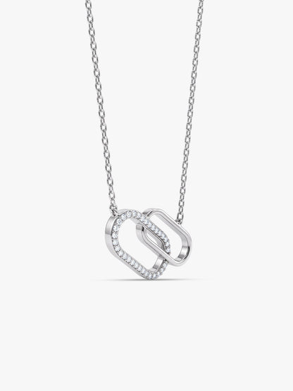 Silver Alouette Necklace