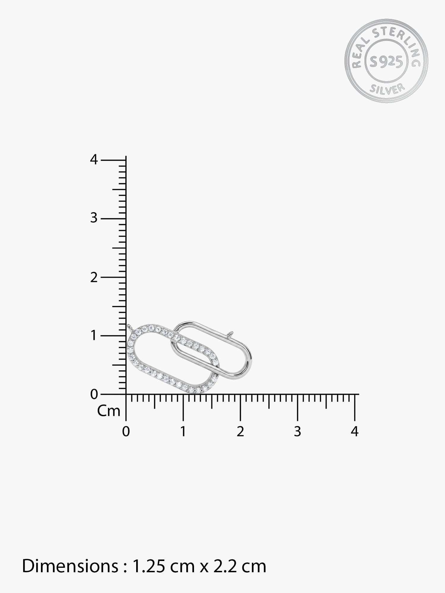 Silver Alouette Necklace
